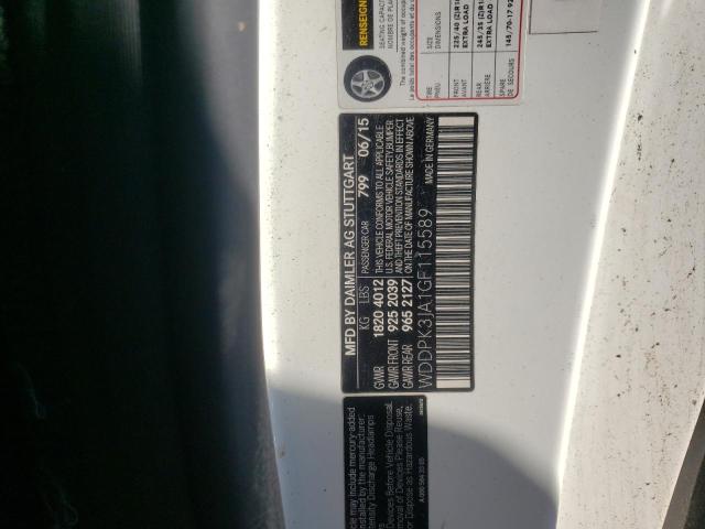 2016 MERCEDES-BENZ SLK 300 WDDPK3JA1GF115589