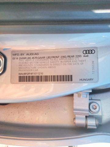 2015 AUDI A3 WAUBFGFF4F1011210