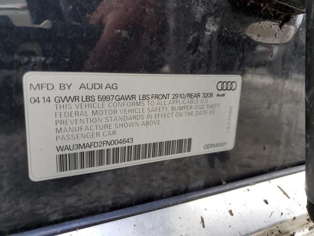 2015 AUDI A8 L TDI Q WAU3MAFD2FN004643