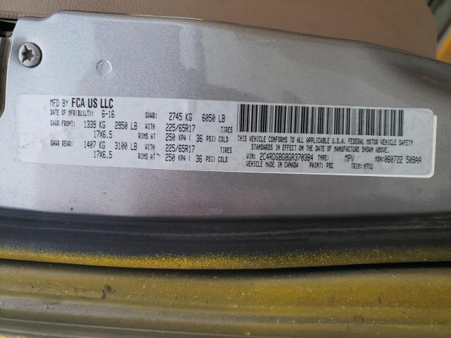2016 DODGE GRAND CARA - 2C4RDGBG8GR370384