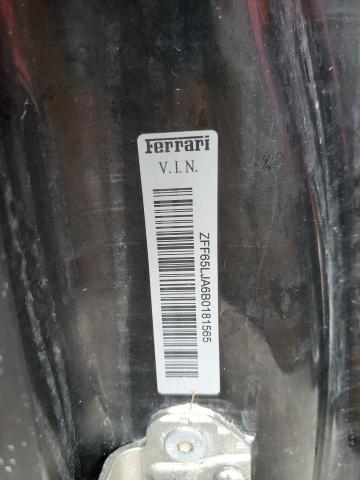 ZFF65LJA6B0181565 Ferrari California