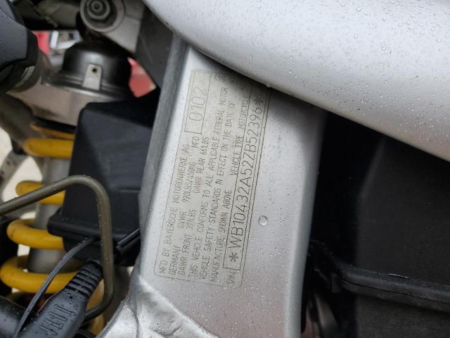2002 BMW R1100 S WB10432A52ZB52396
