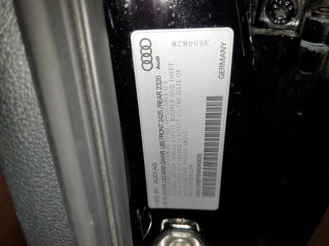 2017 AUDI A3 E-TRON WAUUPBFF8HA040835