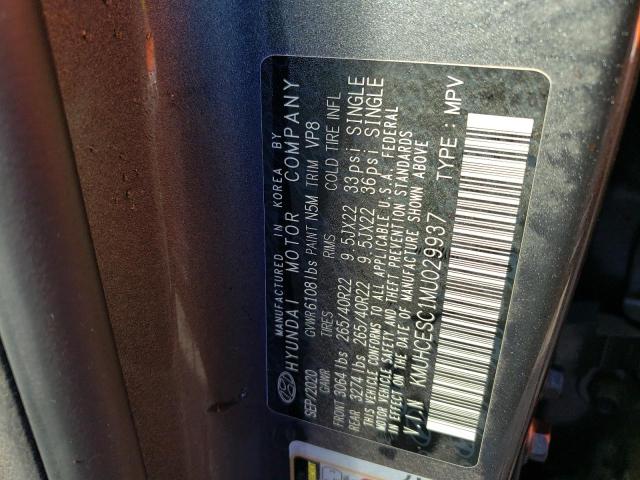 2021 GENESIS GV80 BASE KMUHCESC1MU029937