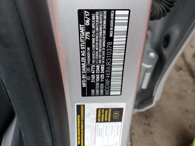 WDDWF4KB6JR310378 Mercedes-Benz C 300 4matic