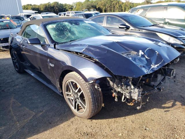 Salvage cars for sale at Jacksonville, FL auction: 2021 Ford Mustang GT