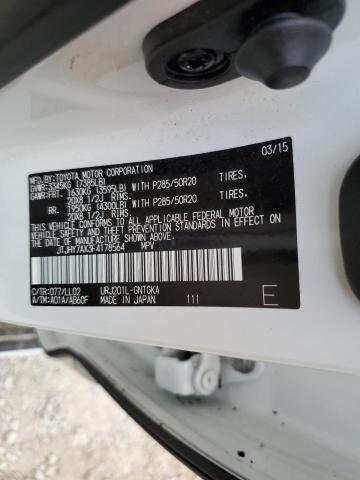 2015 LEXUS LX 570 JTJHY7AX3F4178564