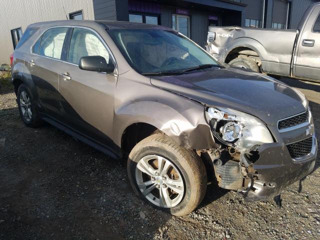 Salvage cars for sale from Copart Montreal Est, QC: 2010 Chevrolet Equinox LS