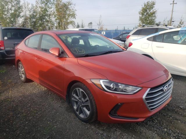 Salvage cars for sale from Copart Atlantic Canada Auction, NB: 2017 Hyundai Elantra SE