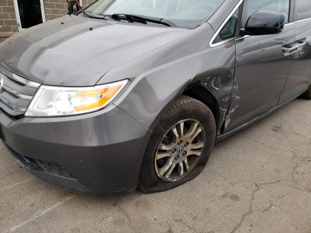 VIN 5FNRL5H67DB056593 2013 HONDA ODYSSEY no.9