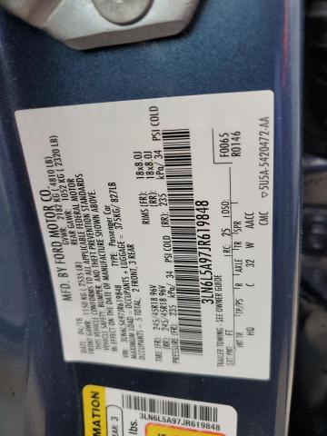 2018 LINCOLN MKZ PREMIE 3LN6L5A97JR619848