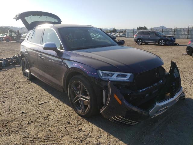 Salvage cars for sale from Copart San Martin, CA: 2018 Audi SQ5 Premium