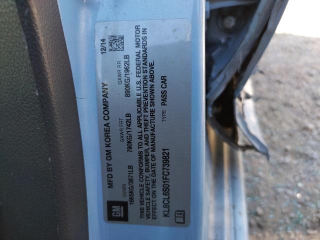 2015 CHEVROLET SPARK EV 2 KL8CL6S01FC739821