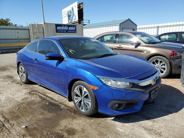Salvage cars for sale from Copart Wichita, KS: 2017 Honda Civic EXL