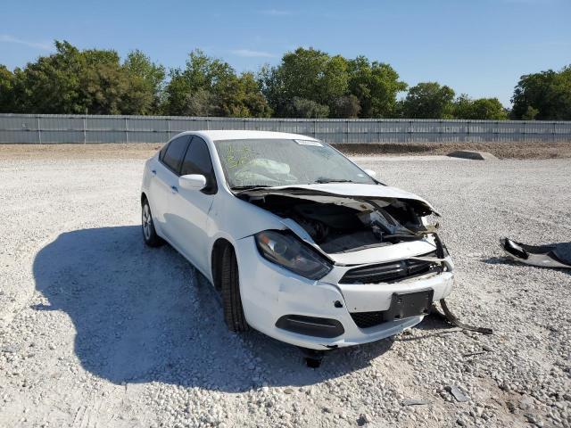 Salvage cars for sale from Copart New Braunfels, TX: 2015 Dodge Dart SXT