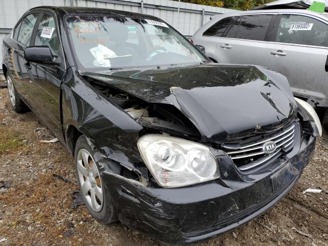 Salvage cars for sale from Copart Lyman, ME: 2008 KIA Optima LX