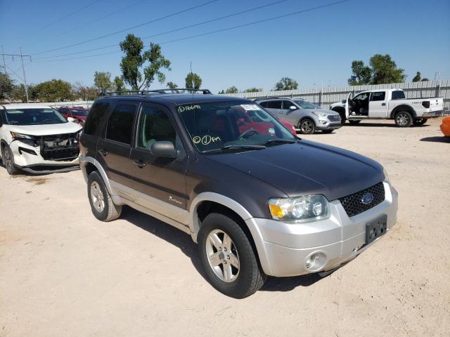 Salvage cars for sale from Copart Oklahoma City, OK: 2005 Ford Escape HEV