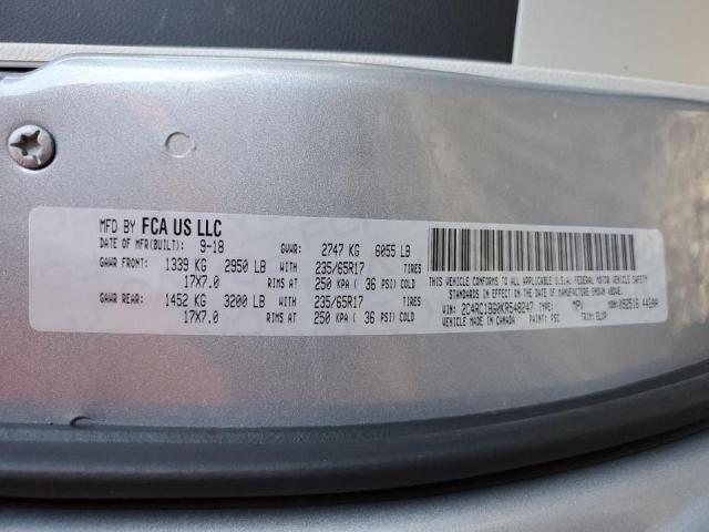 2C4RC1BG0KR548247 2019 CHRYSLER PACIFICA - Image 10