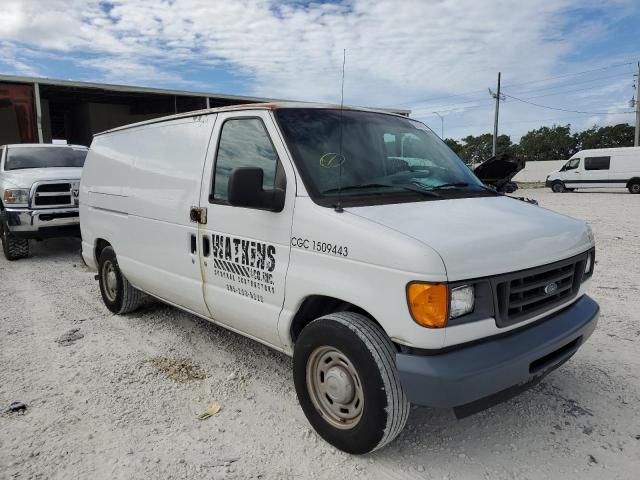Salvage cars for sale from Copart Homestead, FL: 2006 Ford Econoline
