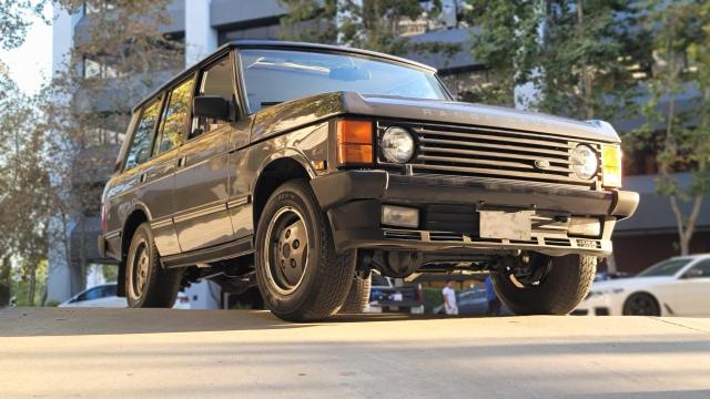 Land Rover Range Rover salvage cars for sale: 1992 Land Rover Range Rover