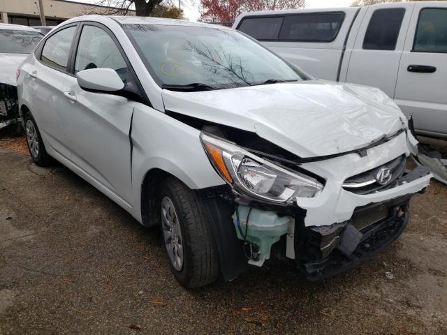 Hyundai Accent salvage cars for sale: 2016 Hyundai Accent SE