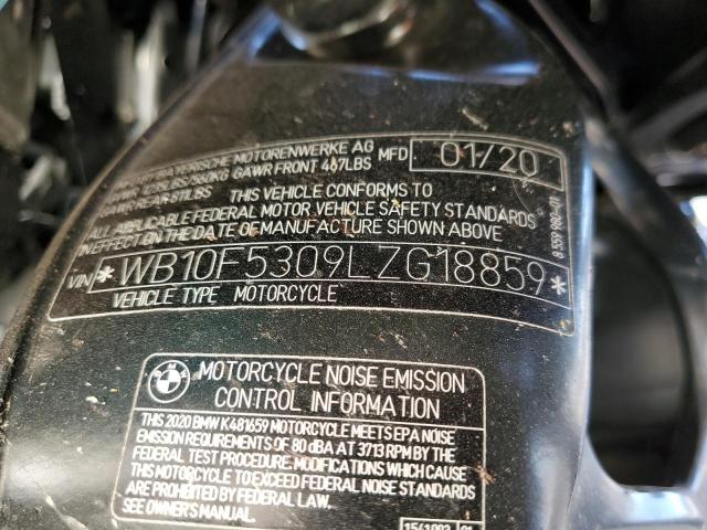 2020 BMW K1600 B WB10F5309LZG18859