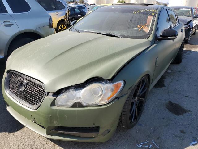 VIN: SAJWA0HE2AMR65784 Auction: COPART Lot: 62883442 Location: CA - MARTINEZ SAJWA0HE2AMR65784 JAGUAR XF 2010 GREEN Photo 9