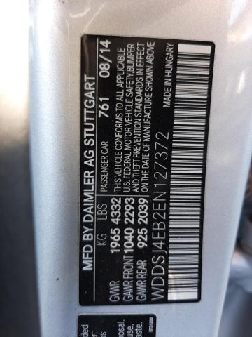 WDDSJ4EB2EN127372 Mercedes-Benz CLA 250