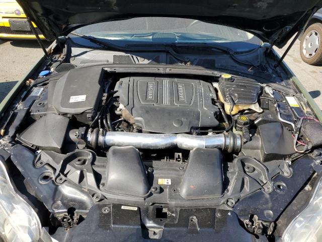 VIN: SAJWA0HE2AMR65784 Auction: COPART Lot: 62883442 Location: CA - MARTINEZ SAJWA0HE2AMR65784 JAGUAR XF 2010 GREEN Photo 7