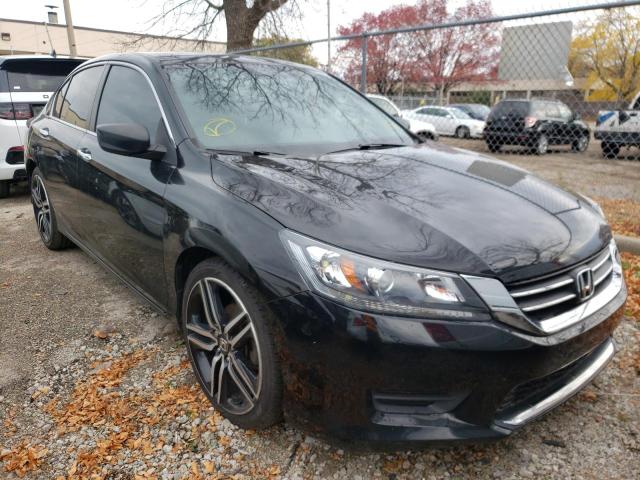 Salvage cars for sale from Copart Wheeling, IL: 2014 Honda Accord LX