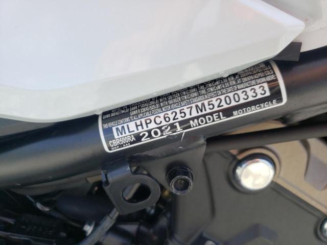 2021 HONDA CBR500 RA MLHPC6257M5200333