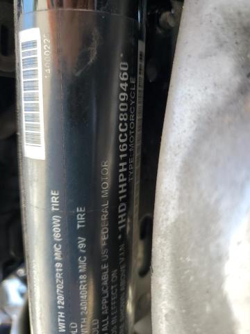 2012 HARLEY-DAVIDSON VRSCF VROD 1HD1HPH16CC809460