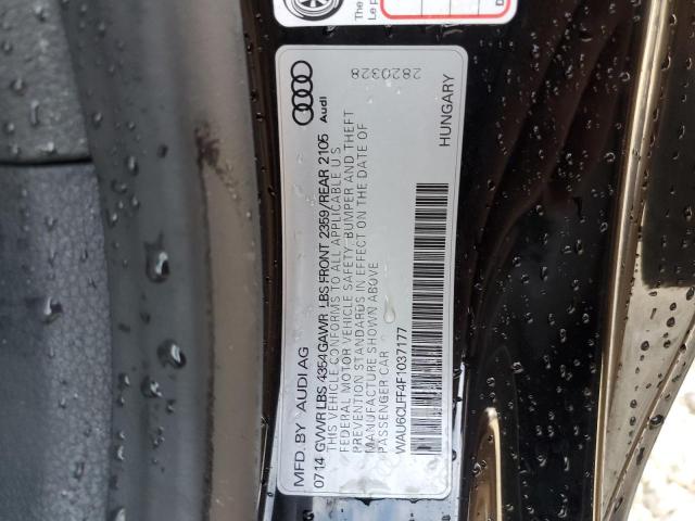 VIN WAU6CLFF4F1037177 2015 AUDI A3 no.10