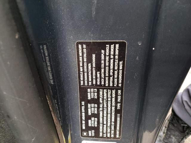 2016 BUICK CASCADA PR W04WT3N56GG038111