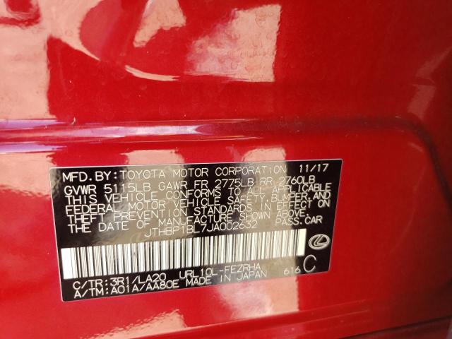 2018 LEXUS GS-F JTHBP1BL7JA002632