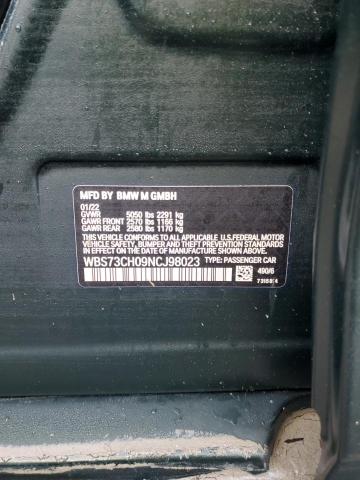 2022 BMW M5 CS WBS73CH09NCJ98023