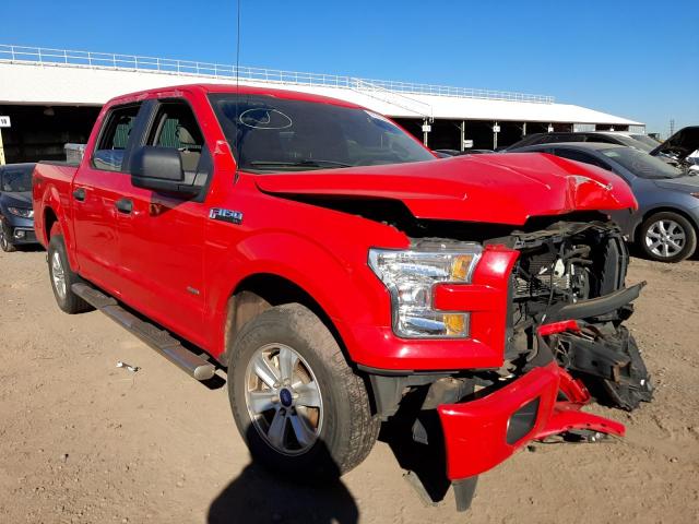  FORD F-150 2017 Красный