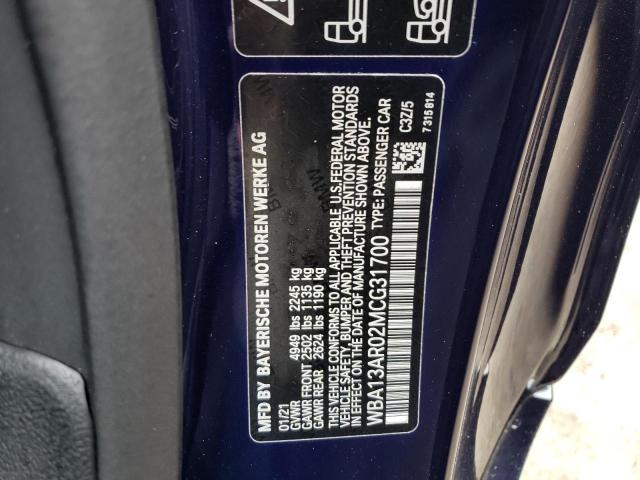 2021 BMW M440XI WBA13AR02MCG31700