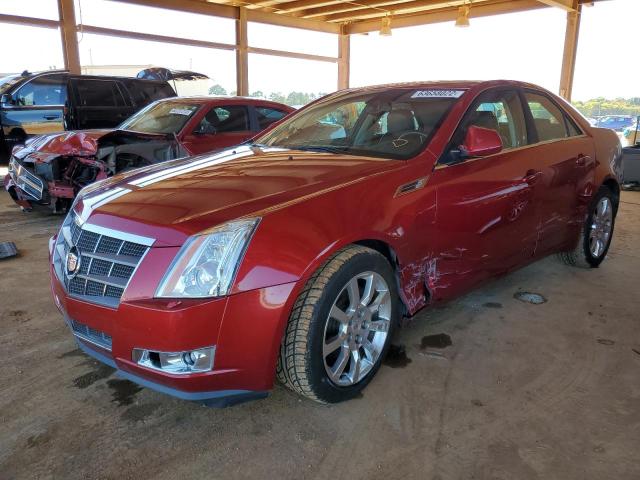 VIN: 1G6DU57VX90129836 Auction: COPART Lot: 63658022 Location: AL - TANNER VIN: 1G6DU57VX90129836 CADILLAC CTS 2009 RED Photo 2