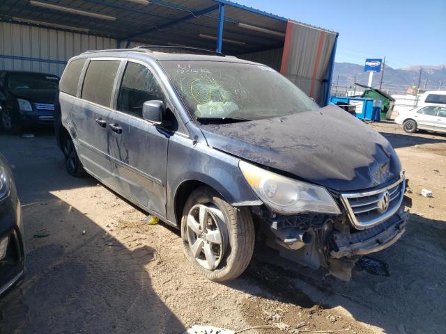 Salvage cars for sale from Copart Colorado Springs, CO: 2009 Volkswagen Routan SEL