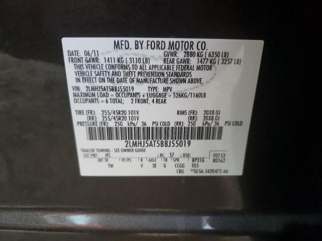 2LMHJ5AT5BBJ55019 Lincoln MKT