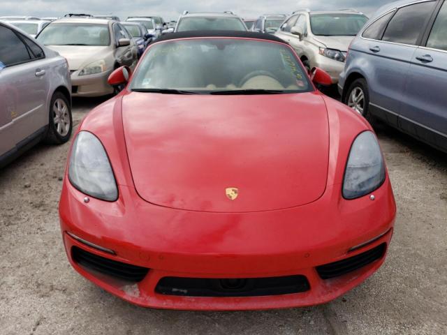 2017 PORSCHE BOXSTER WP0CA2A88HS221436