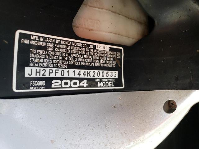 2004 HONDA FSC600 D JH2PF01144K200532
