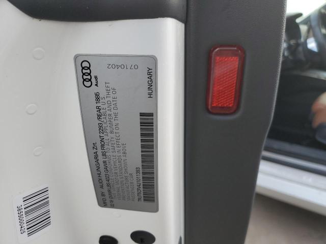 2018 AUDI TT TRUT5CFV4J1011393