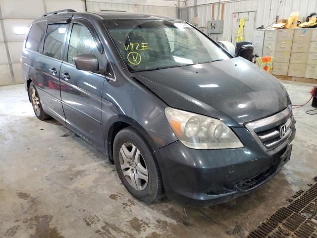 Salvage cars for sale from Copart Columbia, MO: 2005 Honda Odyssey EX