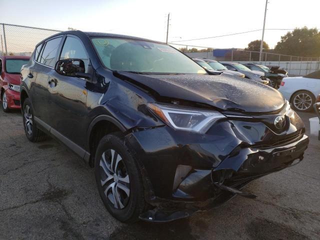 Salvage cars for sale from Copart Moraine, OH: 2018 Toyota Rav4 LE