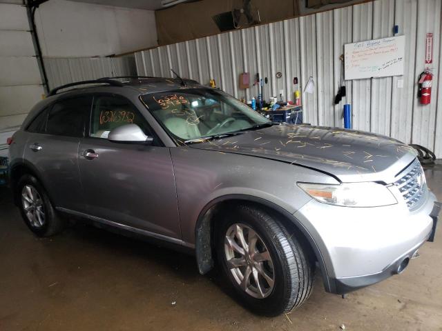 Salvage cars for sale from Copart Lyman, ME: 2008 Infiniti FX35