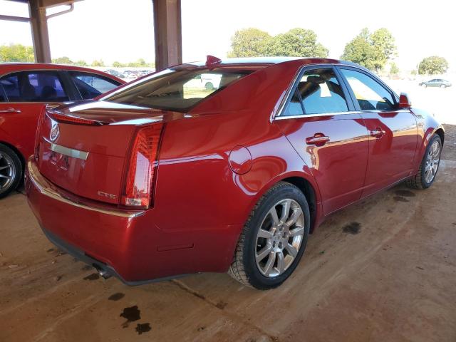 VIN: 1G6DU57VX90129836 Auction: COPART Lot: 63658022 Location: AL - TANNER VIN: 1G6DU57VX90129836 CADILLAC CTS 2009 RED Photo 4