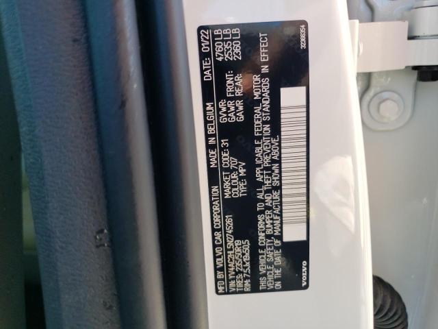 2022 VOLVO XC40 T4 IN YV4AC2HL5N2745261