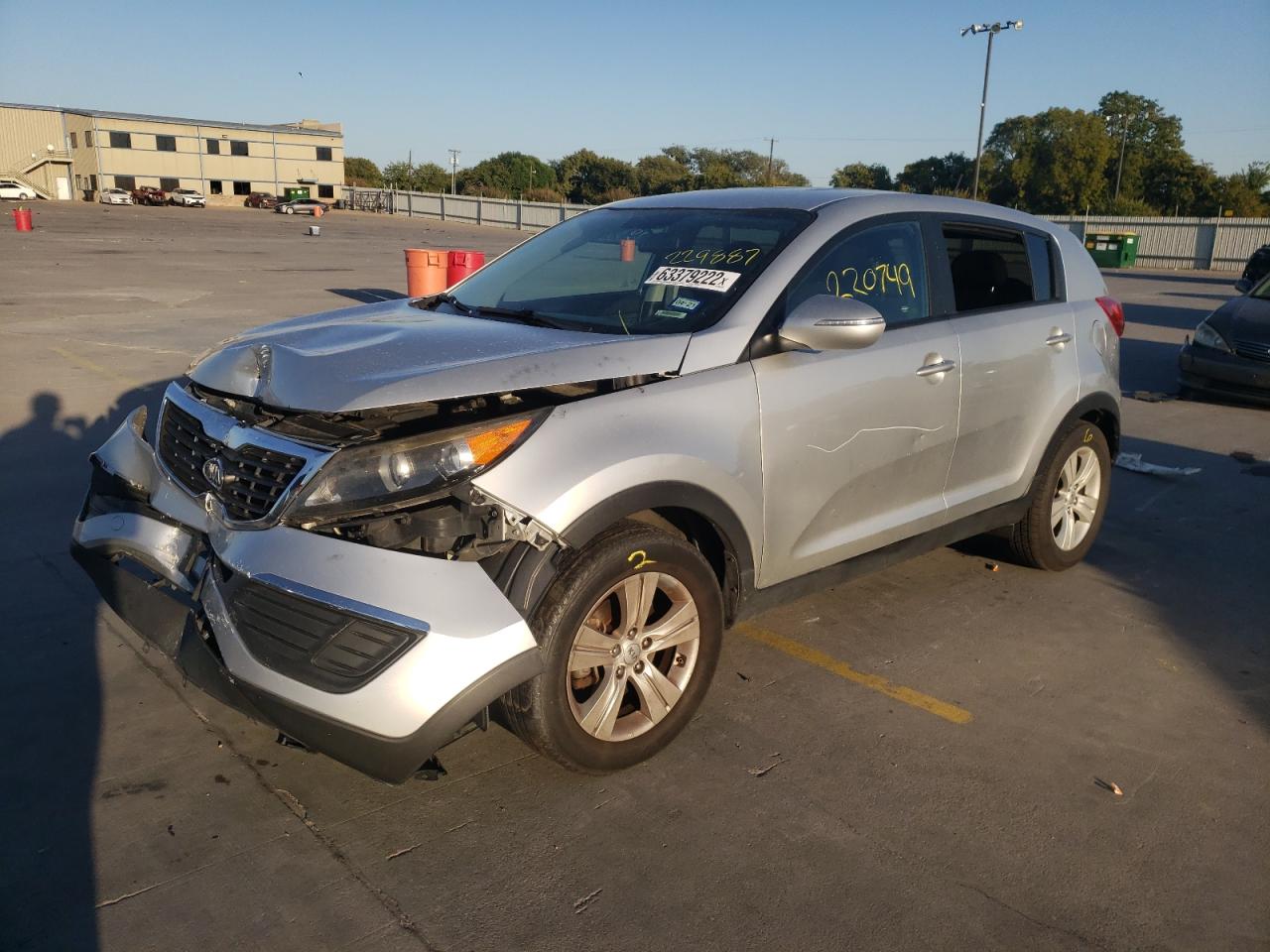 2012 Kia Sportage Base VIN: KNDPB3A2XC7229887 Lot: 38693403